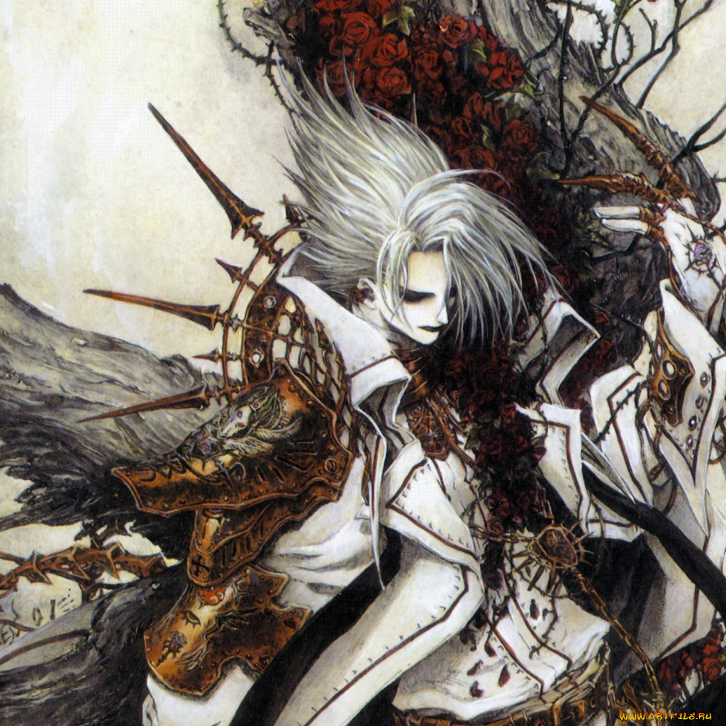 Обои Аниме Trinity Blood, обои для рабочего стола, фотографии аниме,  trinity blood, избранный, белый, рыцарь, магия, cain, nightroad, кровь,  триединства, trinity, blood, когти, щипы, art, shibamoto, thres Обои для  рабочего стола, скачать